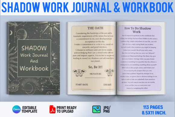 Download Shadow Work Journal &amp; Workbook - Book Collection