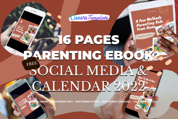 Download 16 Parenting EBook Canva Templates Set - Book Collection