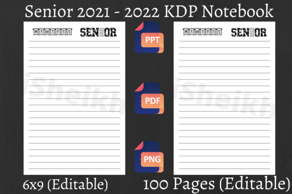 Download Senior 2021 - 2022 | KDP Notebook - Book Collection
