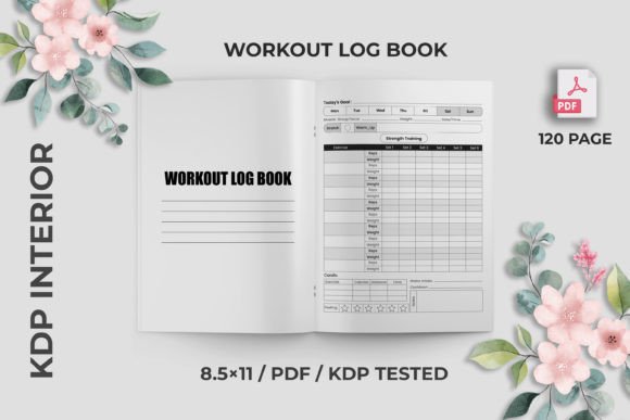 Download Workout Log Book – KDP Interior - Book Collection
