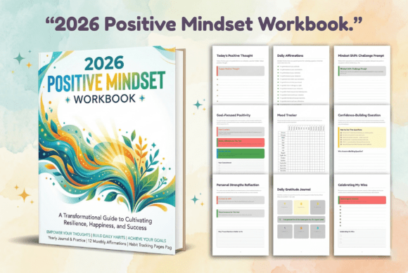 Download 🌟2026 Positive Mindset Workbook✨📖 - Book Collection
