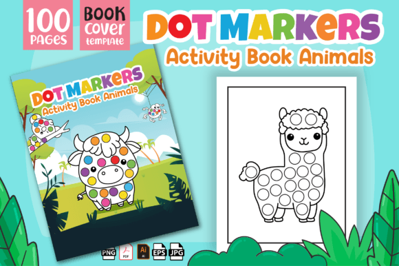 Download Dot Markers Activity Book Animals - KDP - Book Collection