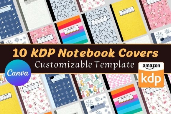 Download Composition Notebook Covers Bundle ⋆ KDP - Book Collection