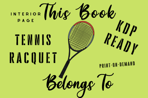 Download Tennis Racquet This Book Belongs to - Book Collection