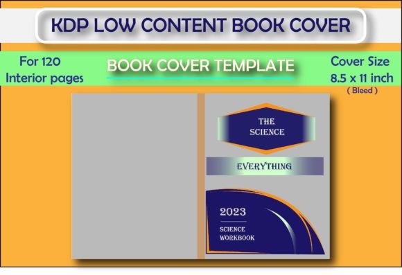 Download Book Cover Template for KDP Low Content - Book Collection