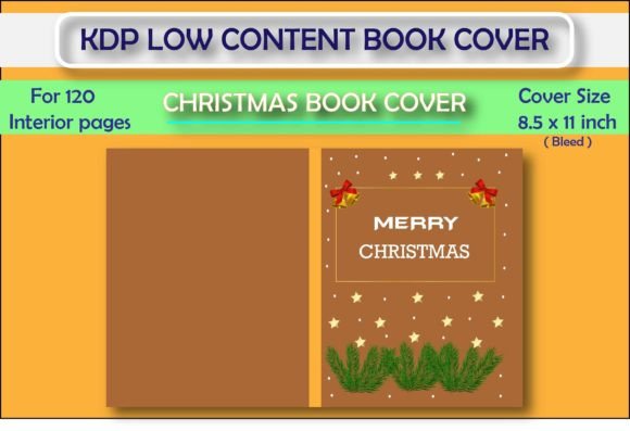 Download Christmas Book Cover for KDP Low Content - Book Collection