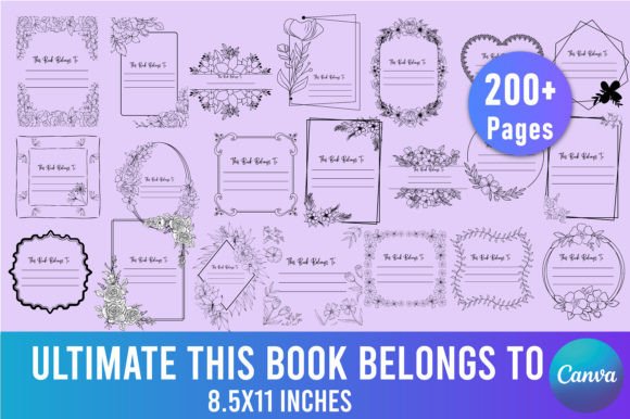 Download Editable Ultimate This Book Belongs to - Book Collection