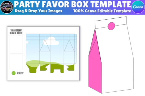 Download Box Canva Editable Template - Editable template Collection