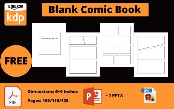 Download Blank Comic Book - Book Collection