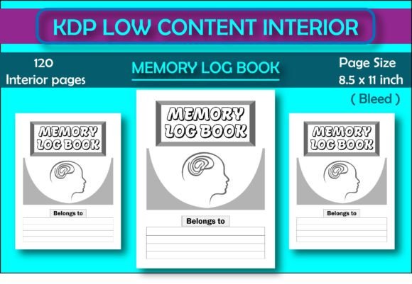 Download Memory Log Book Low Content Interior - Book Collection