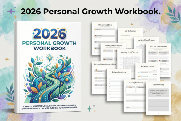 Download 🌱2026 Personal Growth Workbook✨📘 - Book Collection