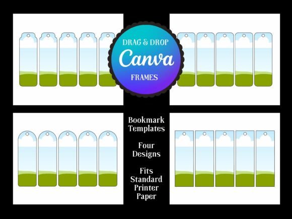 Download Canva Bookmark Templates Book Mark Gift - Book Collection