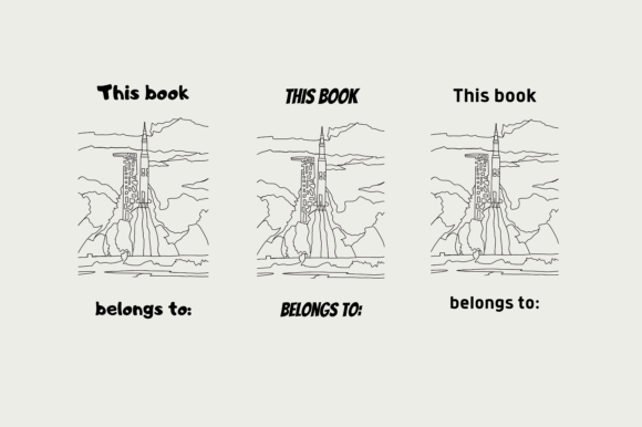 Download Rocket Launch This Book Belongs to Pages - Book Collection