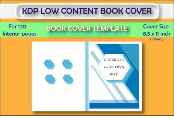 Download Book Cover Template for KDP Low Content - Book Collection