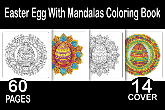 Download Easter Egg with Mandalas Coloring Book - Book Collection