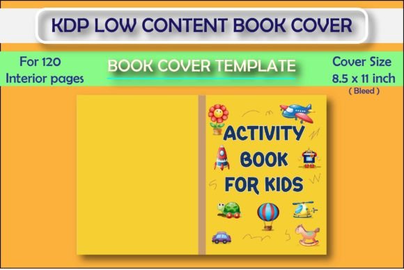 Download Activity Book Cover for KDP Low Content - Book Collection