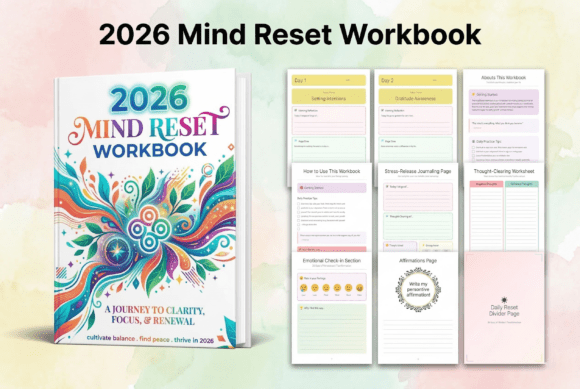 Download 🧠2026 Mind Reset Workbook✨🌿 - Book Collection