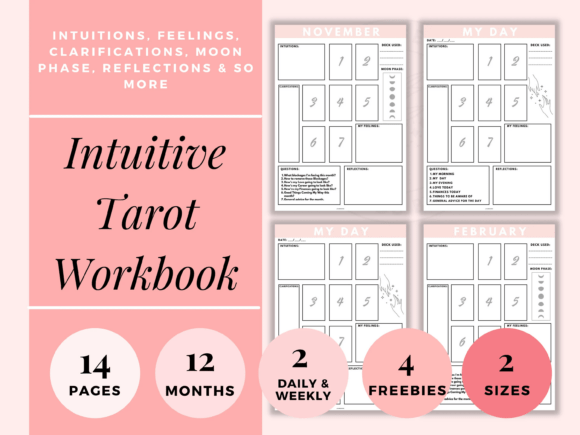 Download Tarot Printable Workbook Tarot Spreads - Book Collection