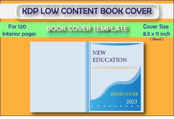 Download KDP Low Content Book Cover Template - Book Collection