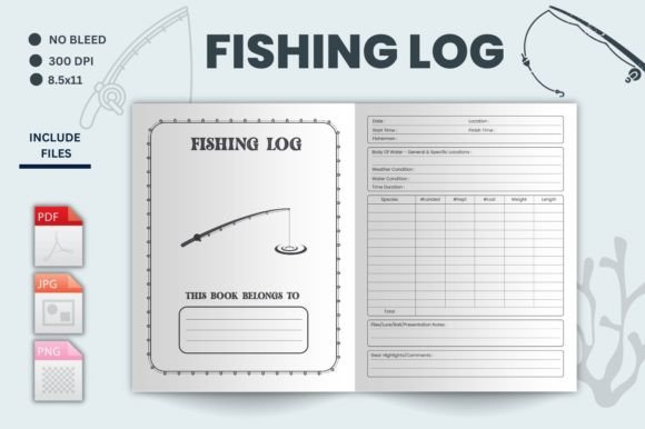 Download Fishing Logbook Printable - Book Collection